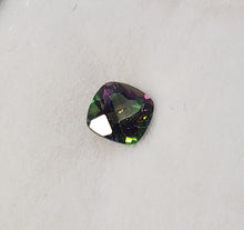 Load image into Gallery viewer, Mystic Topaz, Cushion cut, 1.14 cts Loose 1A 6mm x 6mm Gemstone