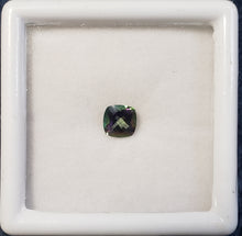 Load image into Gallery viewer, Mystic Topaz, Cushion cut, 1.14 cts Loose 1A 6mm x 6mm Gemstone