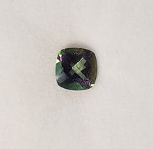 Load image into Gallery viewer, Mystic Topaz, Cushion cut, 1.14 cts Loose 1A 6mm x 6mm Gemstone